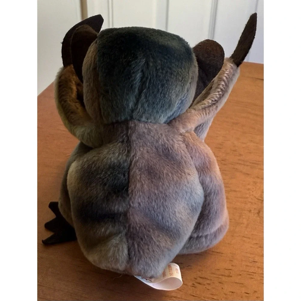 Batty‎ Tye-Dye Beanie Baby WITH ERRORS 1996/1998 MISPRINT Rare EUC Vintage